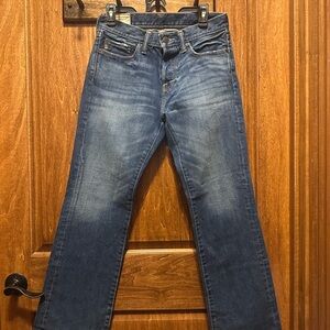 Abercrombie & Fitch Classic Medium Blue Bootcut Jeans